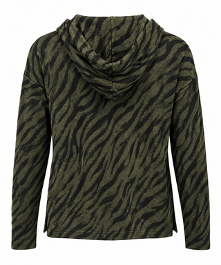J Society Army Green Zebra Hoodie