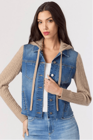 J. Society Cashmere Denim Jean Jacket