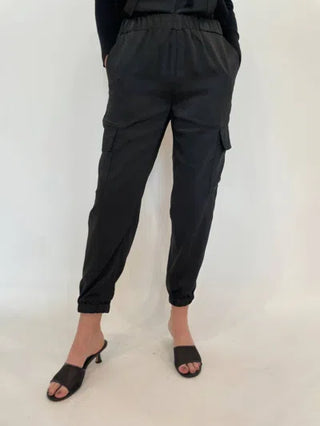 J. Society Black Cargo Jogger Pant
