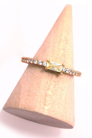 JOSSLYN by wall to wall - Rainbow Gem Eternity Ring