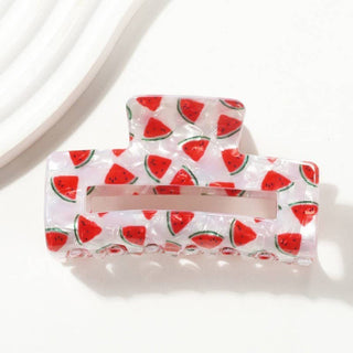 JOSSLYN by wall to wall - Large Strawberry Hair Claw Clip