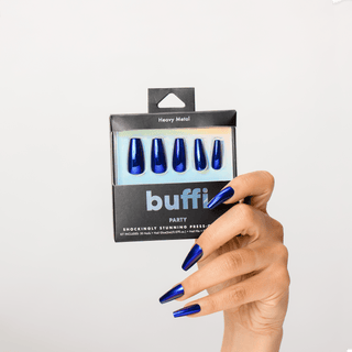 Kara Beauty - BUFFI PRESS-ON NAILS - HEAVY METAL