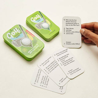 Kikkerland Design Inc - Golf Trivia Game