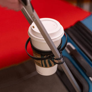Kikkerland Design Inc - SUITCASE CUP HOLDER