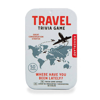 Kikkerland Design Inc - Travel Trivia Game