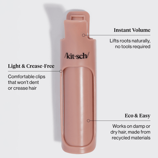 KITSCH - Hair Volumizing Clips in Terracotta