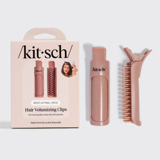 KITSCH - Hair Volumizing Clips in Terracotta