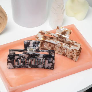 KITSCH - Eco-Friendly Jumbo Open Shape Claw Clip - Black