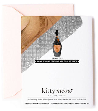 Kitty Meow Boutique - Cheers to Your New Home, Celebration Greeting Card