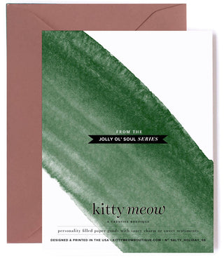 Kitty Meow Boutique - Husband Funny Christmas Holiday Greeting Card for Him