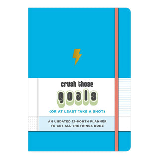 Knock Knock - Crush Those Goals Large Hardcover Planner