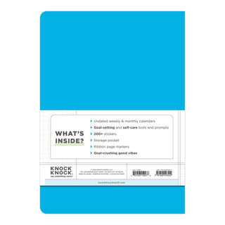 Knock Knock - Crush Those Goals Large Hardcover Planner