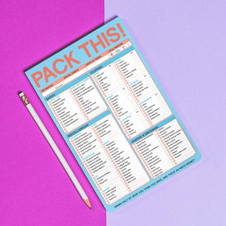 Knock Knock - Pack This (Refresh) Pad (Pastel Version)