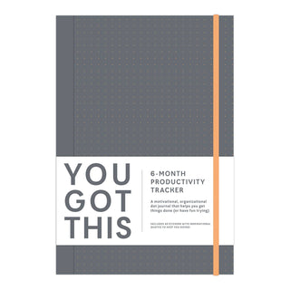 Knock Knock - You Got This Productivity Journal (Gray)