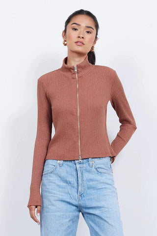 LA Made Aura Zip Up Cardi