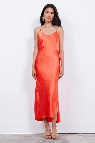 LA Made Winner Silky Chemise Dress