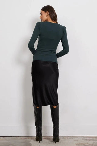 LA Made Dorit Silky Skirt