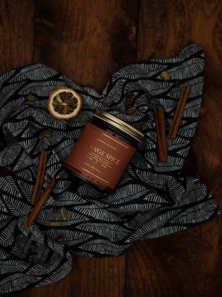 Landmark Fine Goods - Fall Candle - Orange Spice Luxe Label
