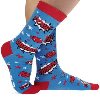 Lavley Beat Cancer Blue Socks