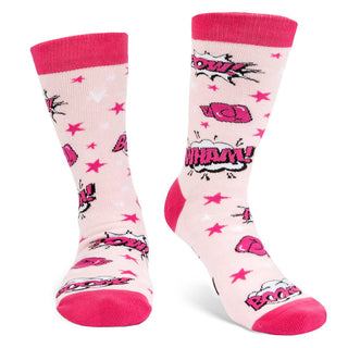  Lavley Beat Cancer Pink Socks Adult