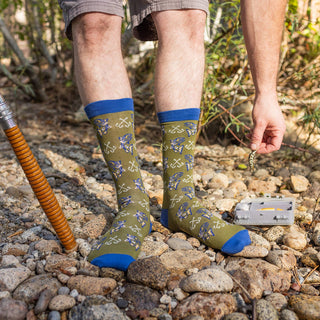 Lavley - Born To Fish, Forced To Work Socks