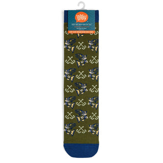 Lavley - Born To Fish, Forced To Work Socks