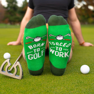 Lavley - Born to Golf, Forced to Work Socks