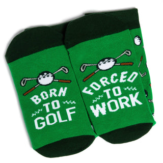 Lavley - Born to Golf, Forced to Work Socks