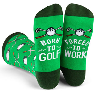 Lavley - Born to Golf, Forced to Work Socks