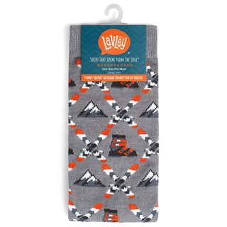 Lavley Born To Ski, Forced To Work Socks