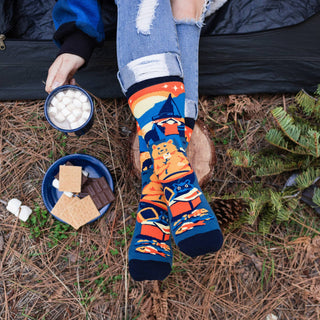 Lavley - Camping Is In Tents Socks