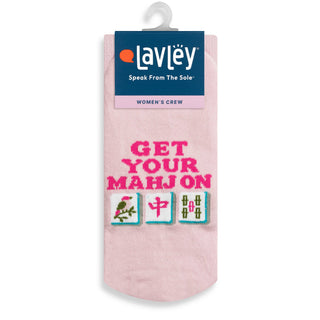 Lavley - Get Your Mahj-On Socks Cute Mahjong Gift for Women