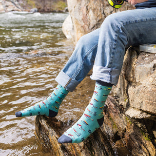 Lavley - I'd Rather Be Fishing Socks