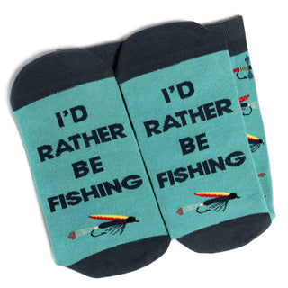 Lavley - I'd Rather Be Fishing Socks