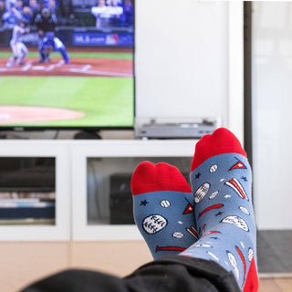 Lavley - I'd Rather Be Watching Baseball Socks