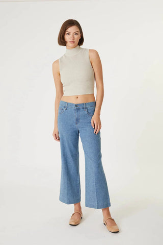 Level 99 Annabelle Crop Wide Leg