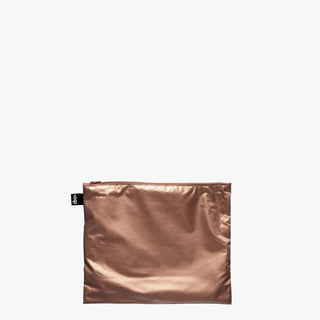 LOQI Metallic Zip Pockets