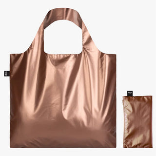 LOQI Metallic Bag with Zip Pocket