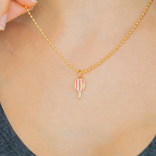 Lucky Feather Charm Garden - Pickleball Charm