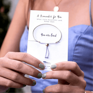 Lucky Feather Reminder Bracelet - You Are Loved
