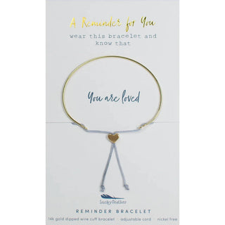 You Are Loved" Reminder Bracelet