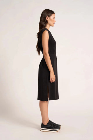 Matty M Aly Belted Mini Dress