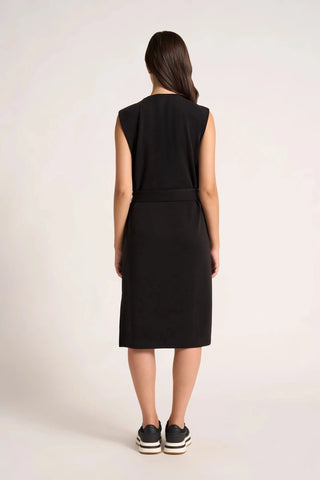 Matty M Aly Belted Mini Dress