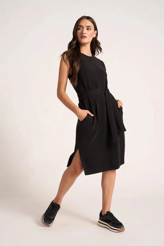 Matty M Aly Belted Mini Dress