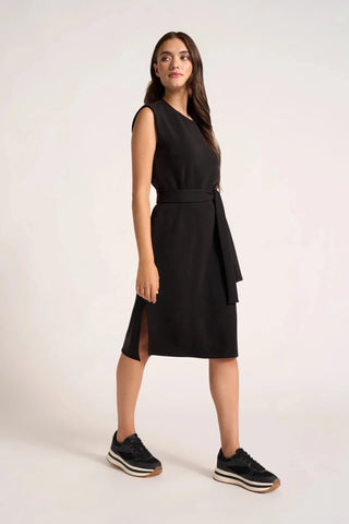 Matty M Aly Belted Mini Dress