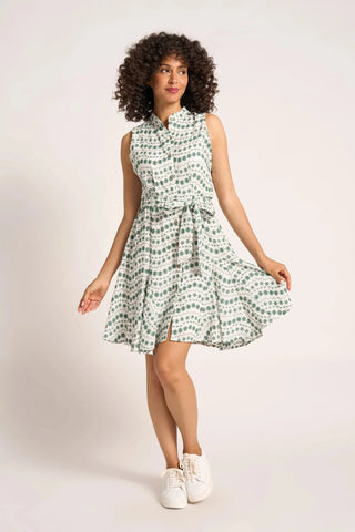 Matty M Mona Embroidered Dress
