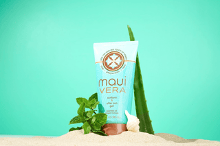 MAUI VERA INC. - Maui Vera Organic Sunburn & After Sun Gel: 3.0 oz