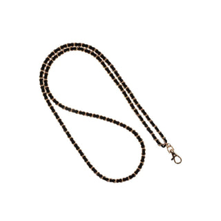 Suede & Metal Crossbody Phone Chain - Taryn x Philip Boutique