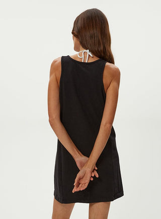 CAMILLA MINI SCOOP NECK TANK DRESS