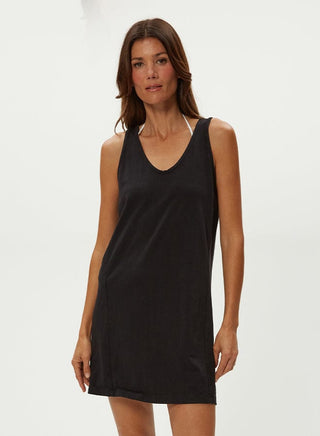 CAMILLA MINI SCOOP NECK TANK DRESS